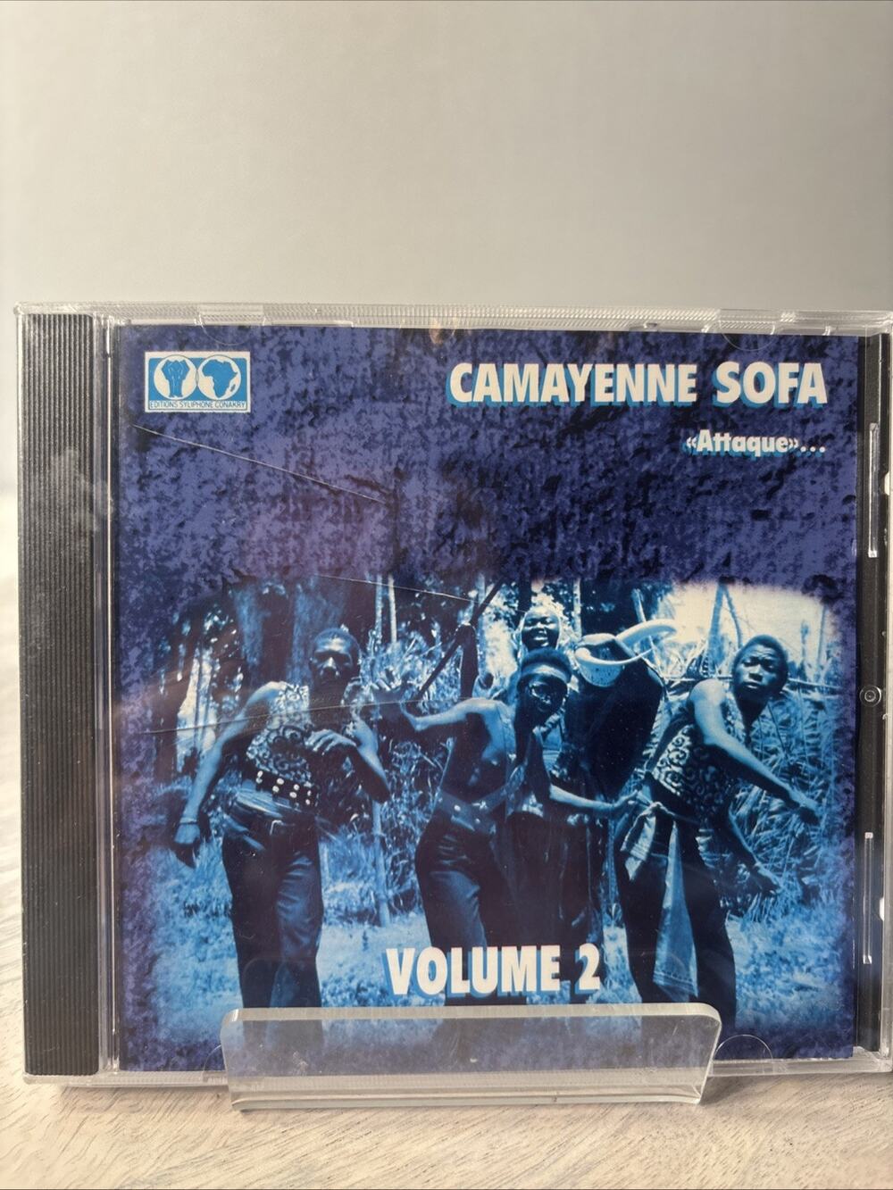 Camayenne Sofa Attaque Volume 2 CD Album Rare African Guinea Folk Jazz